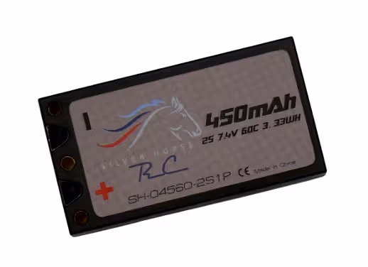450mAh Power LiPo Hard Case Battery